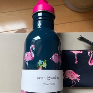 Vera Bradley water bottle and ID case